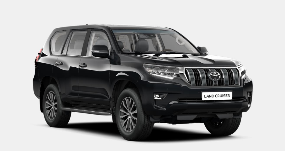 Toyota Land Cruiser Prado noir